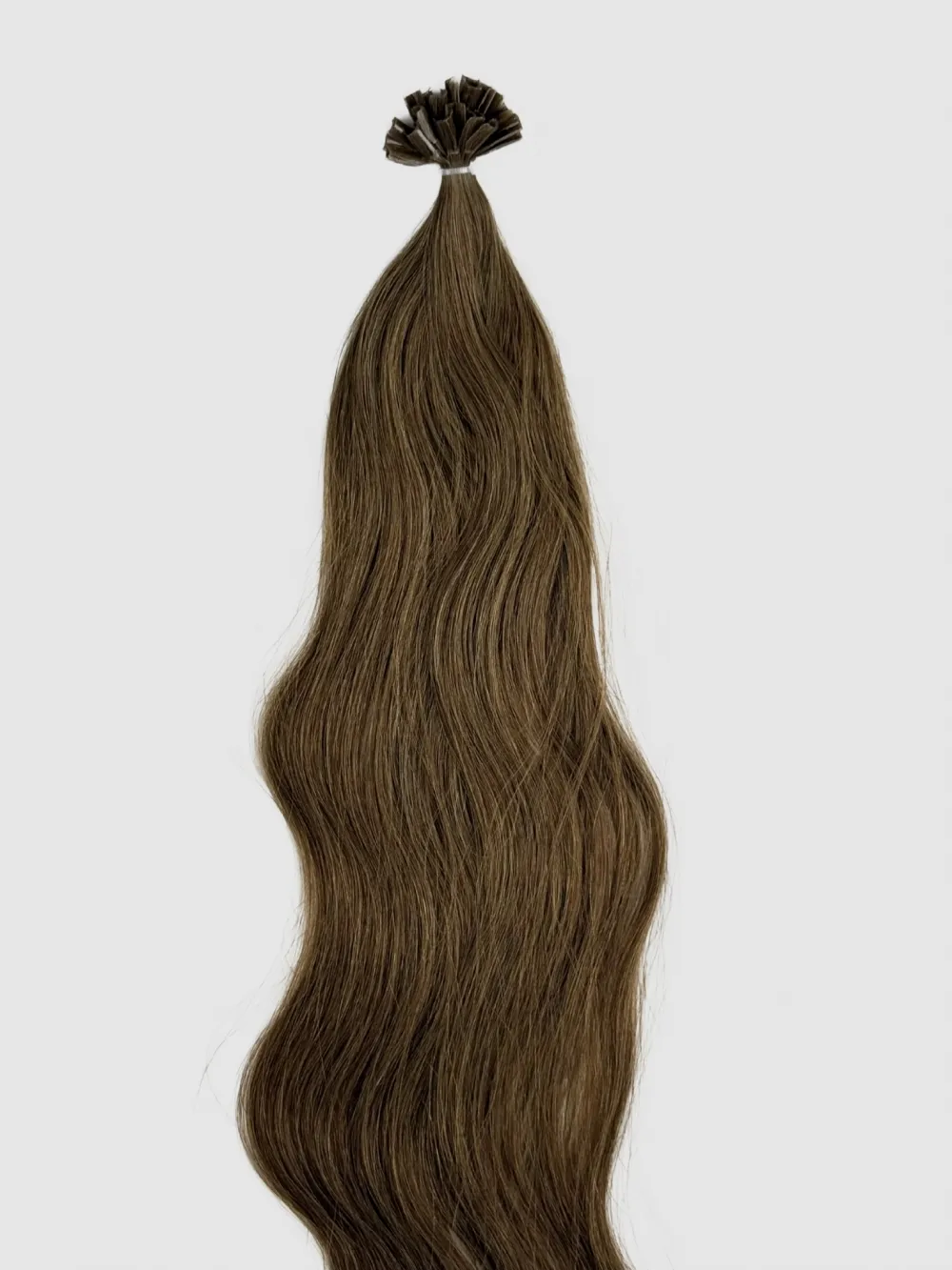 Farge Nøttebrun #6 - Wavy Keratin Extensions 