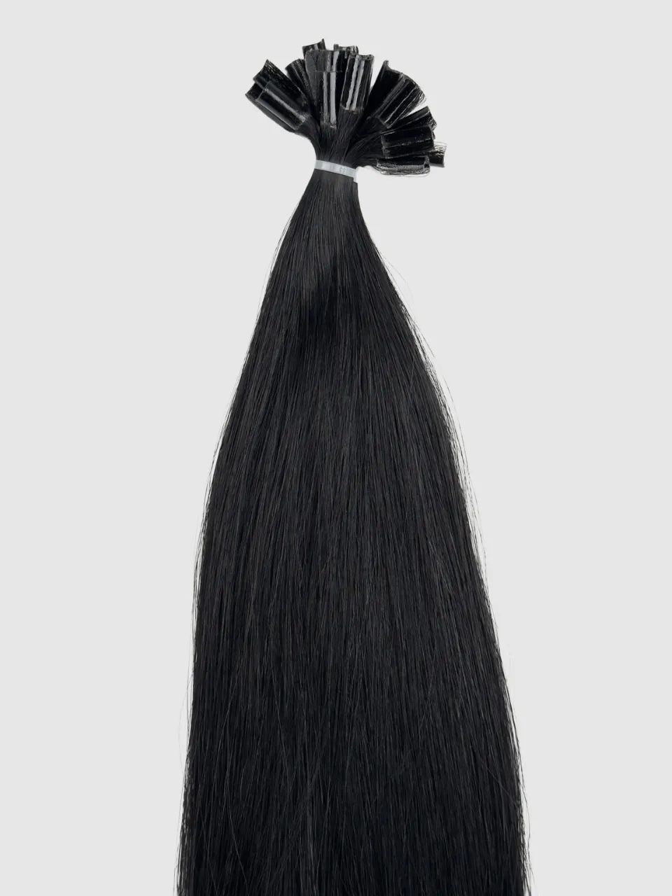 Farge Sort #1 - Keratin extensions 65 cm