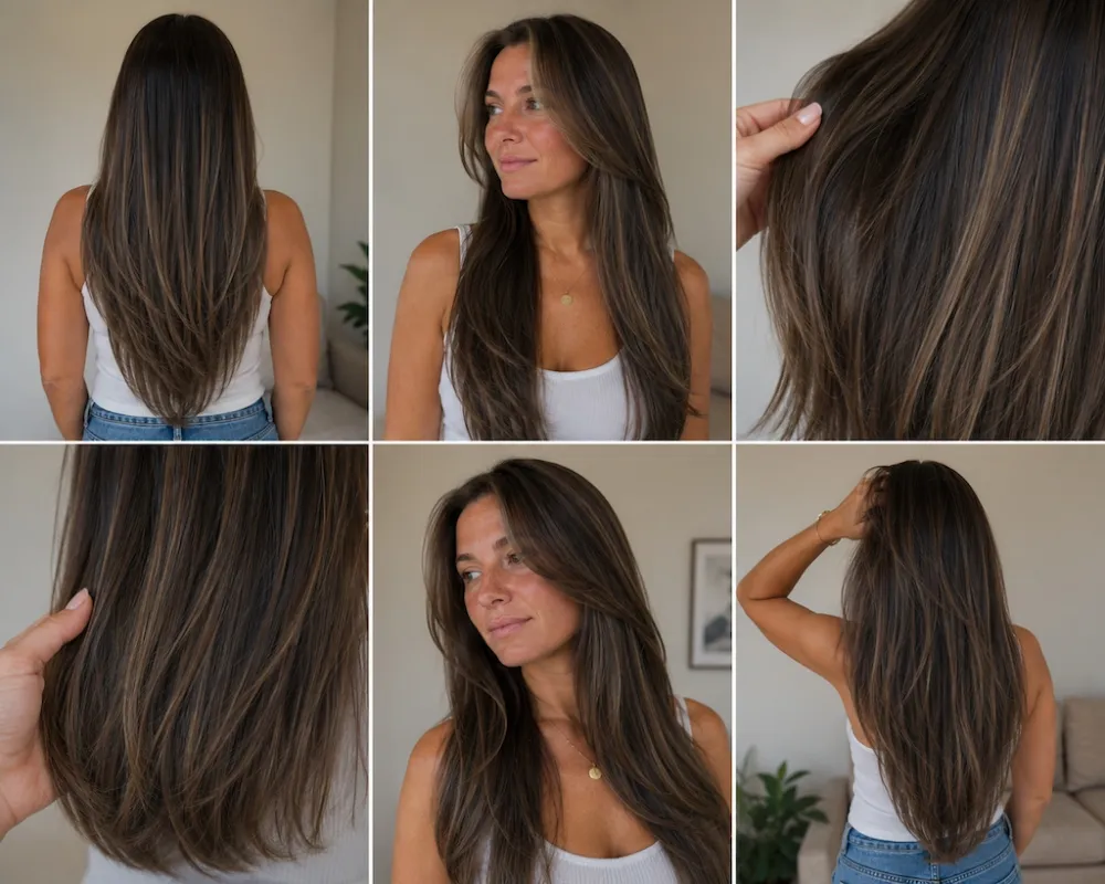 Farge Espresso Ombre