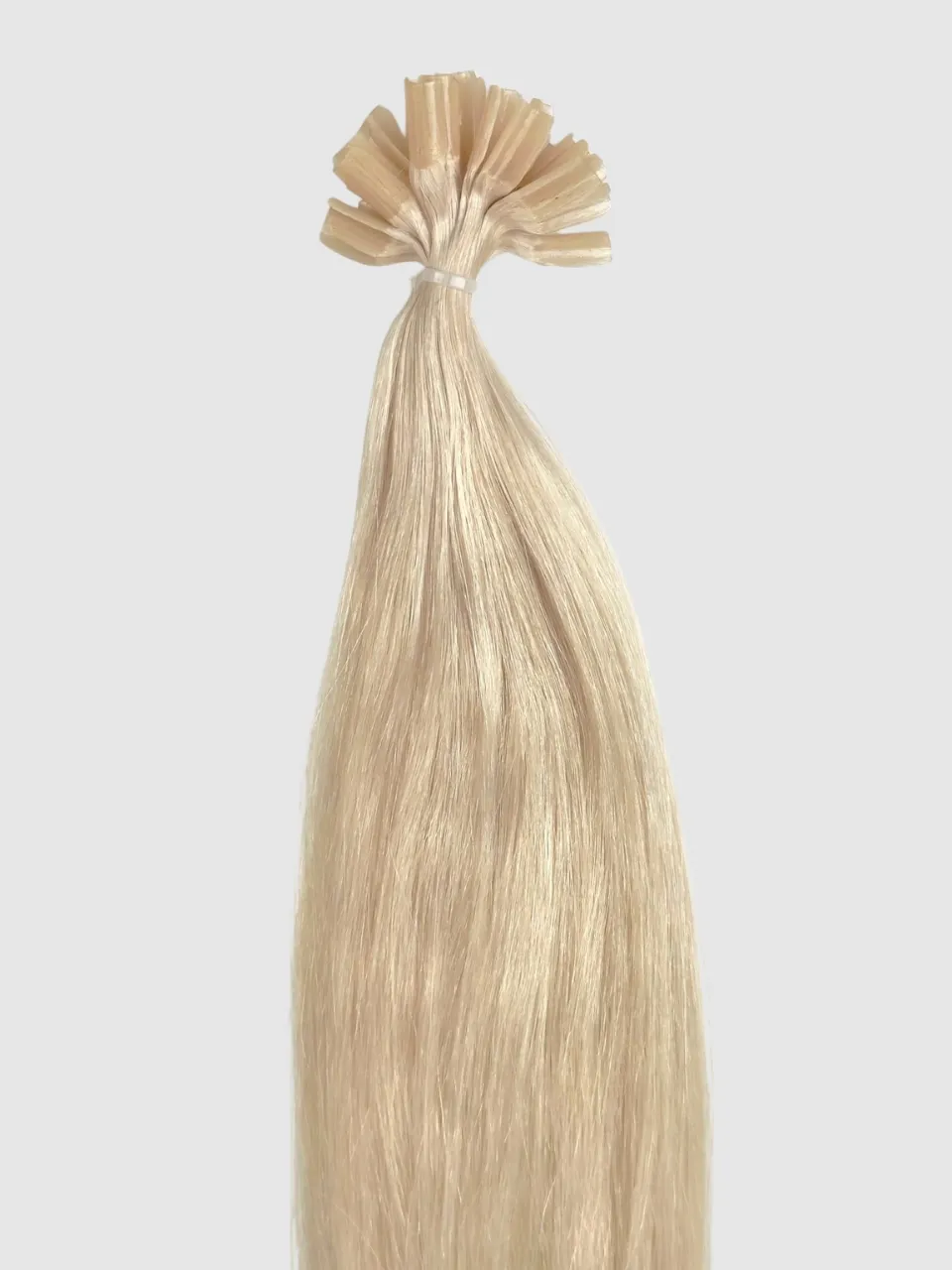 Farge Lys blond #613 - Keratin Extensions 65 cm