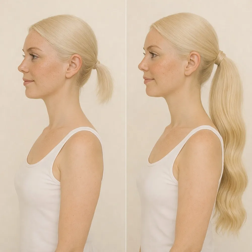 Ponytail Extensions - Farge ICE #601