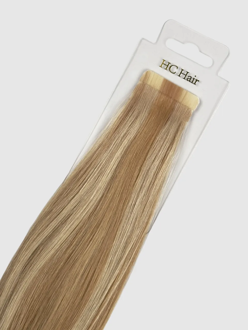 Tape extensions 55 cm - Indisk hår - Highlights #18/#613