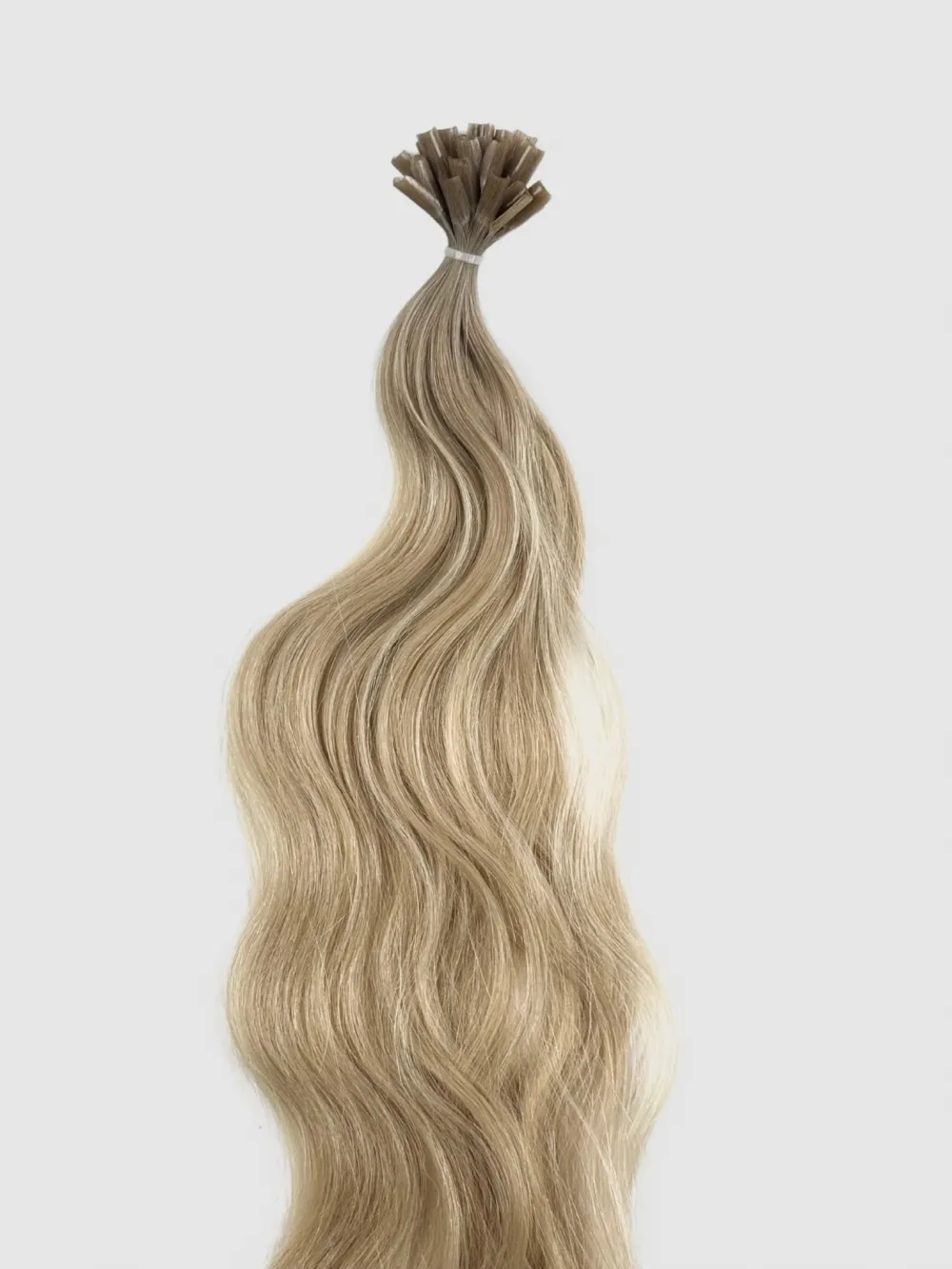 Farge Balayage C18 - Wavy keratin extensions