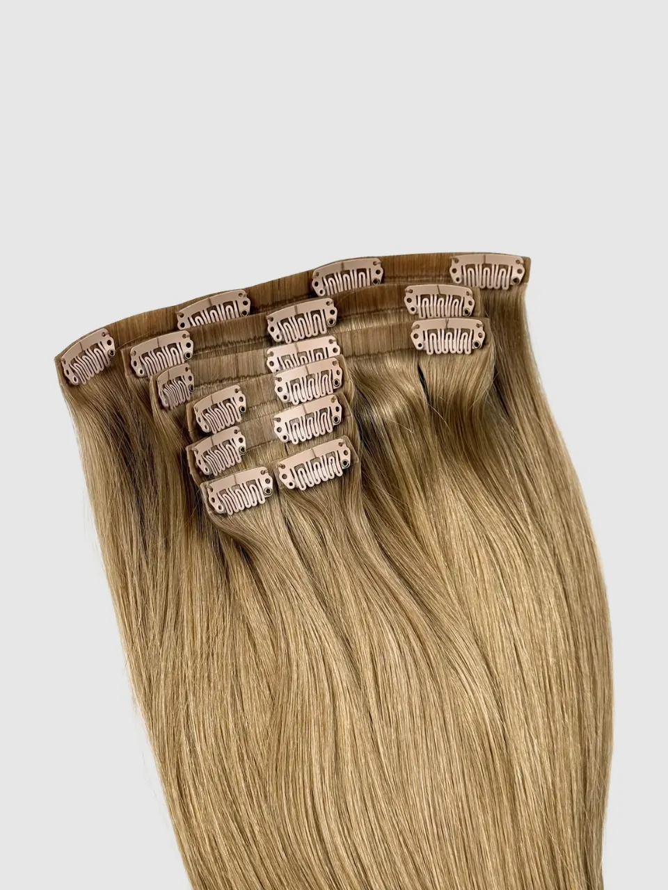 Invisible clip on extensions - Askeblond 8