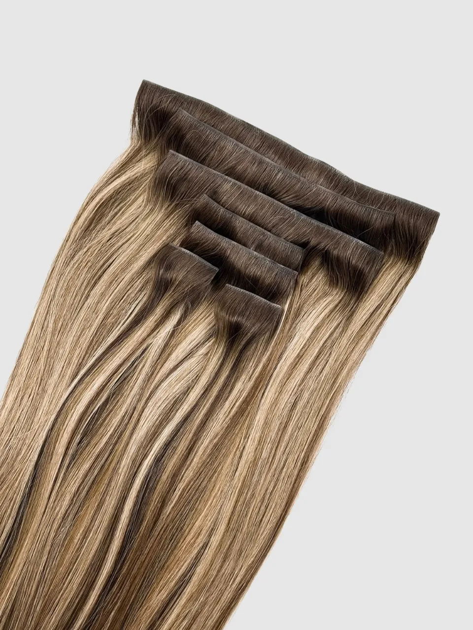 Invisible clip-in extensions - Farge C22