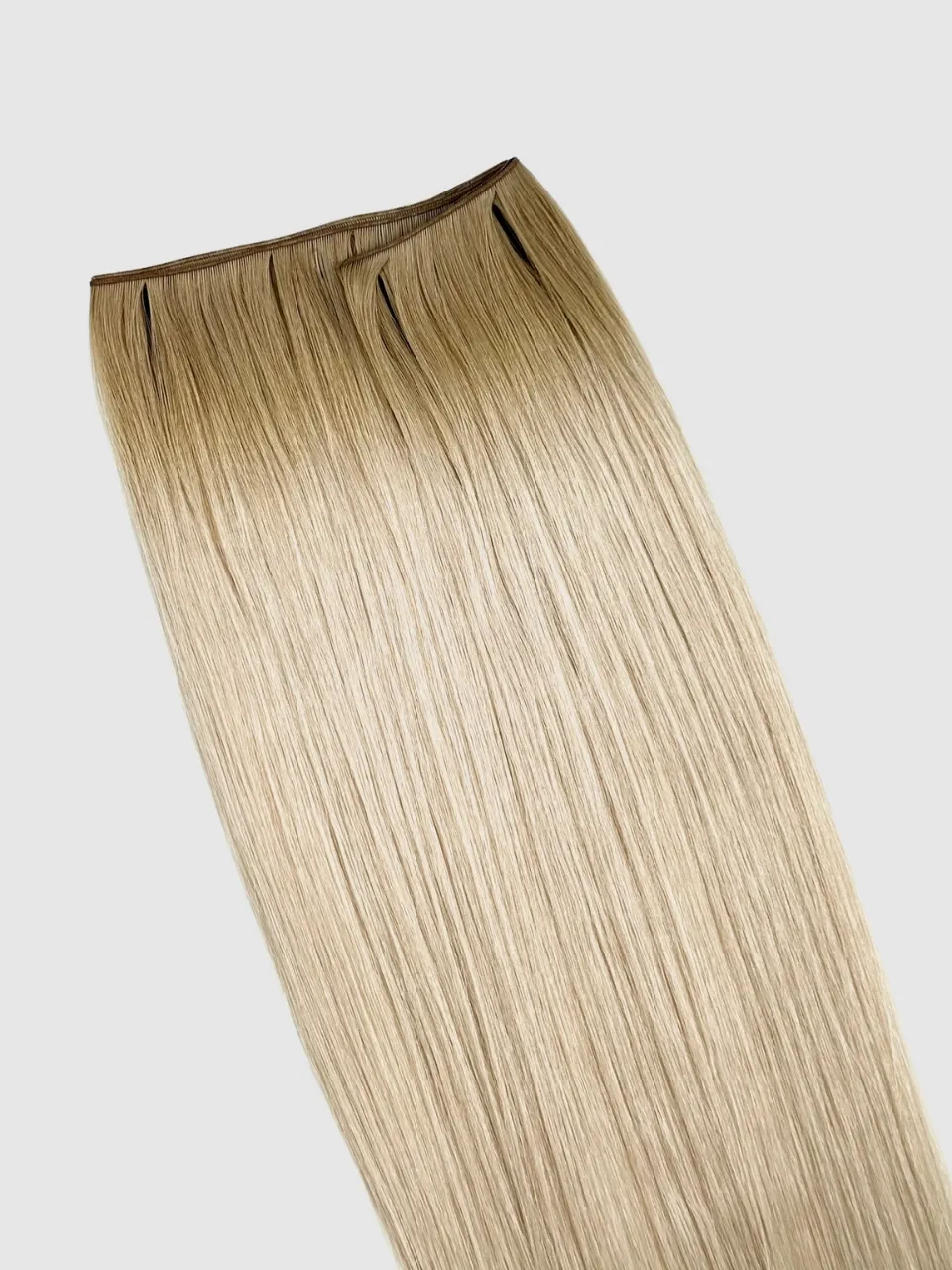 Invisible Weft Extensions - Farge: Balayage #8/#60