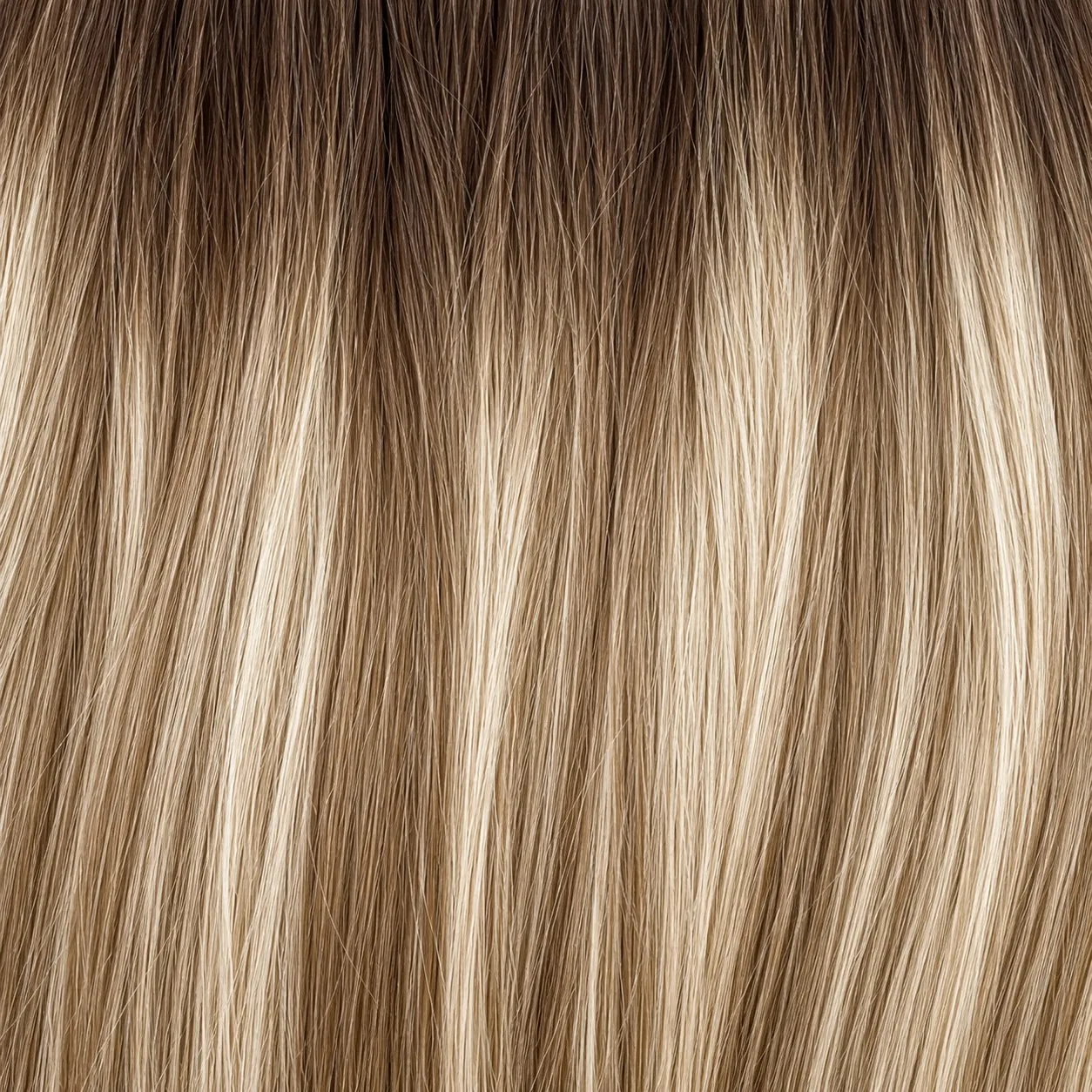 Hårprøve i fargen Ombre highlights #2/#66/#60