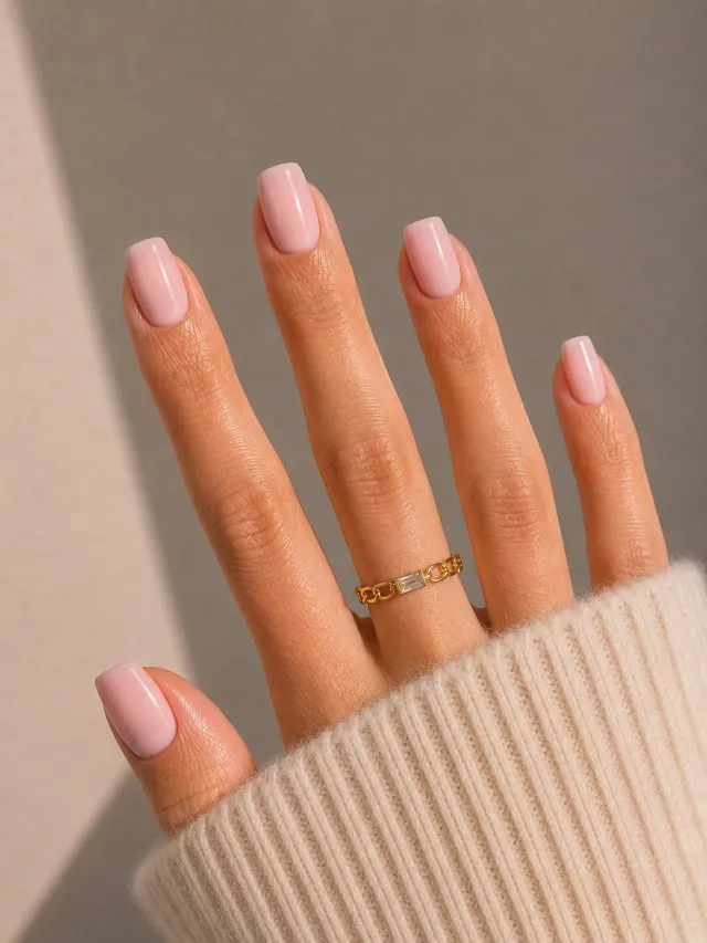 Milky Blush - Short Square