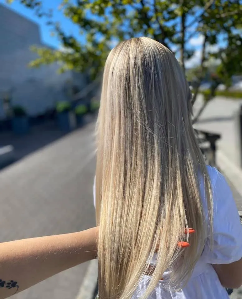 Kunde med HCHair extensions