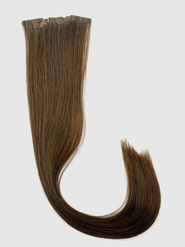 NØTTEBRUN #6 - Pro Tape Extensions 55 cm