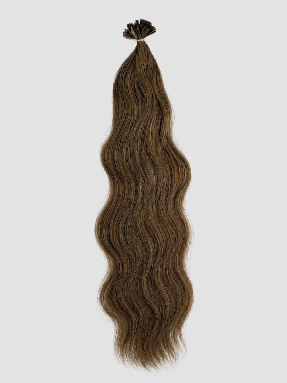 Farge Nøttebrun #6 - Wavy Keratin Extensions 
