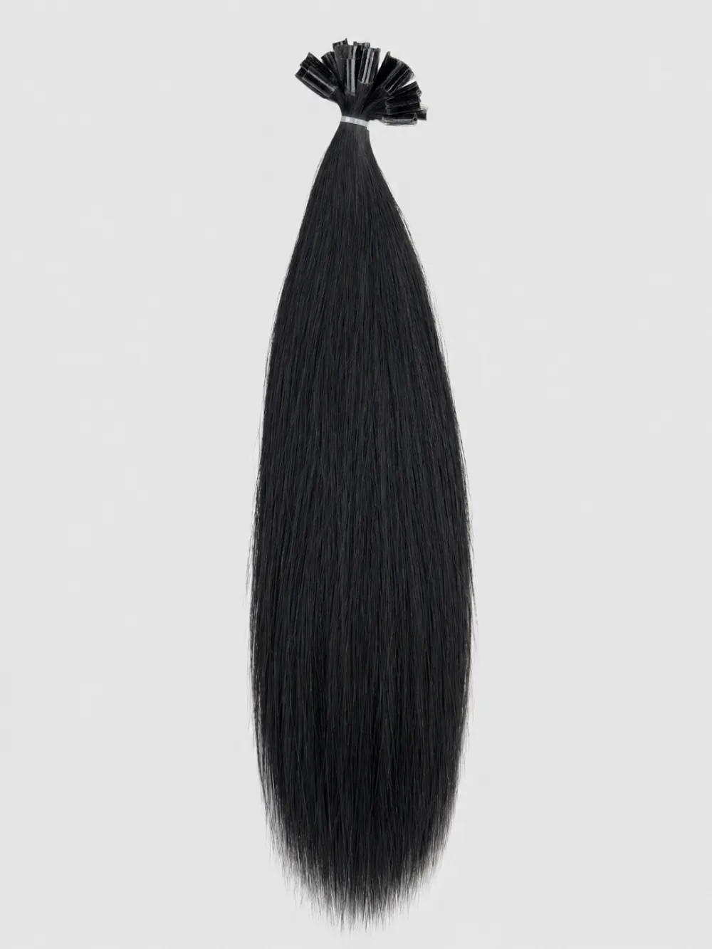 Farge Sort #1 - Keratin extensions 65 cm