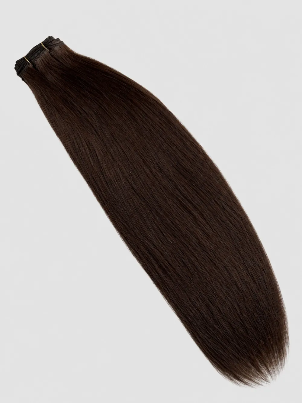 Hair weft - Hårtrense - Farge Mellombrun #3