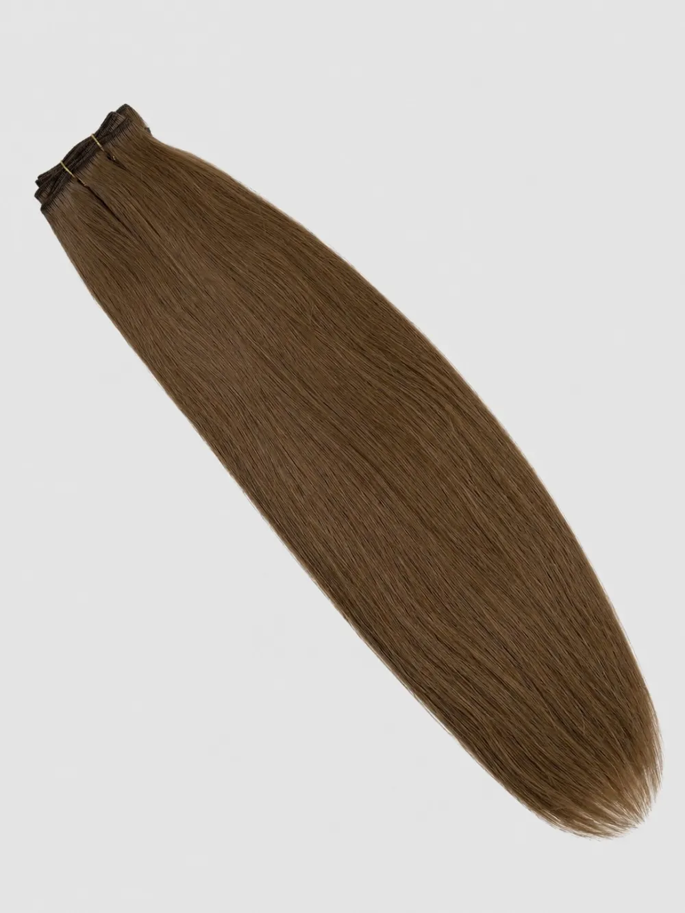 Weft hair - Hårtrense - Nøttebrun #6