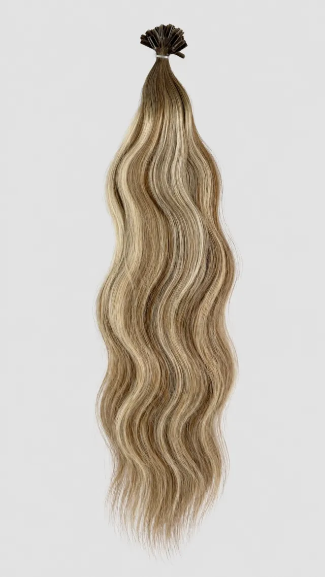 Balayage C21 - Europeisk Keratin 55 cm - Bølger