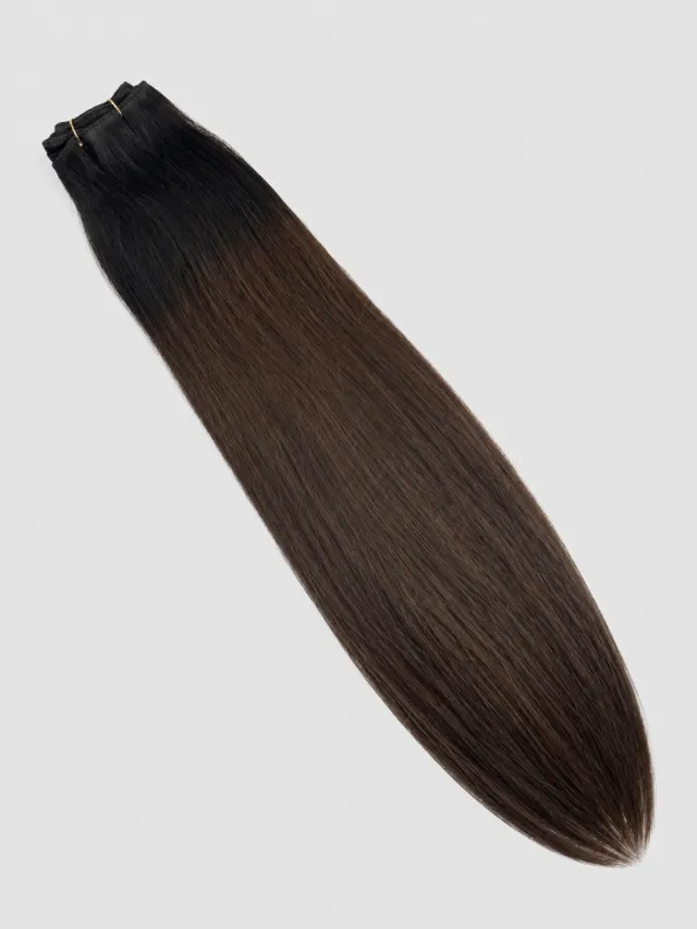OMBRE #1B/#2/#4 - HAIR WEFT 55 CM/100G