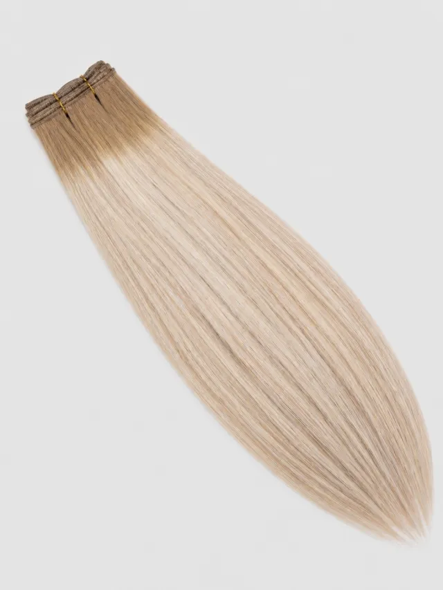 BALAYAGE #8/#60 - HAIR WEFT 55 CM/100G