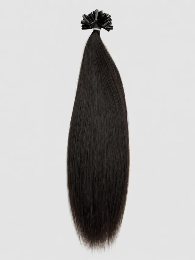 SORT/BRUN #1B - Europeisk Keratin 55 cm