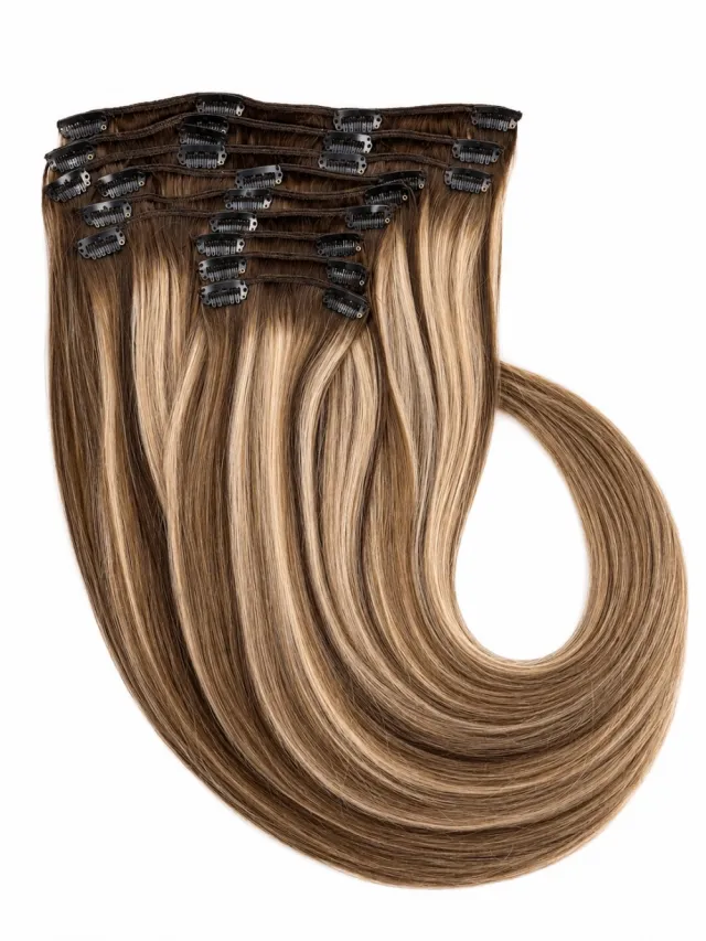 BALAYAGE C22 - Europeisk Clip on 55 cm