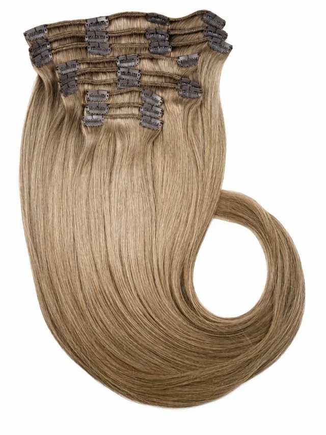 ASKEBRUN #7 - Europeisk Clip on 65 cm