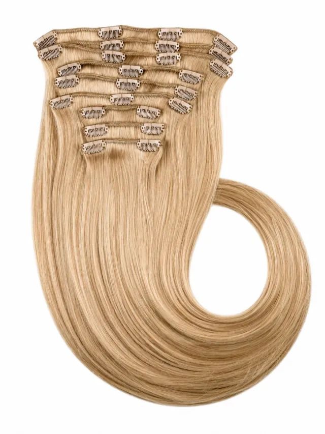 NATURLIG BLOND #16 - Europeisk Clip on 65 cm