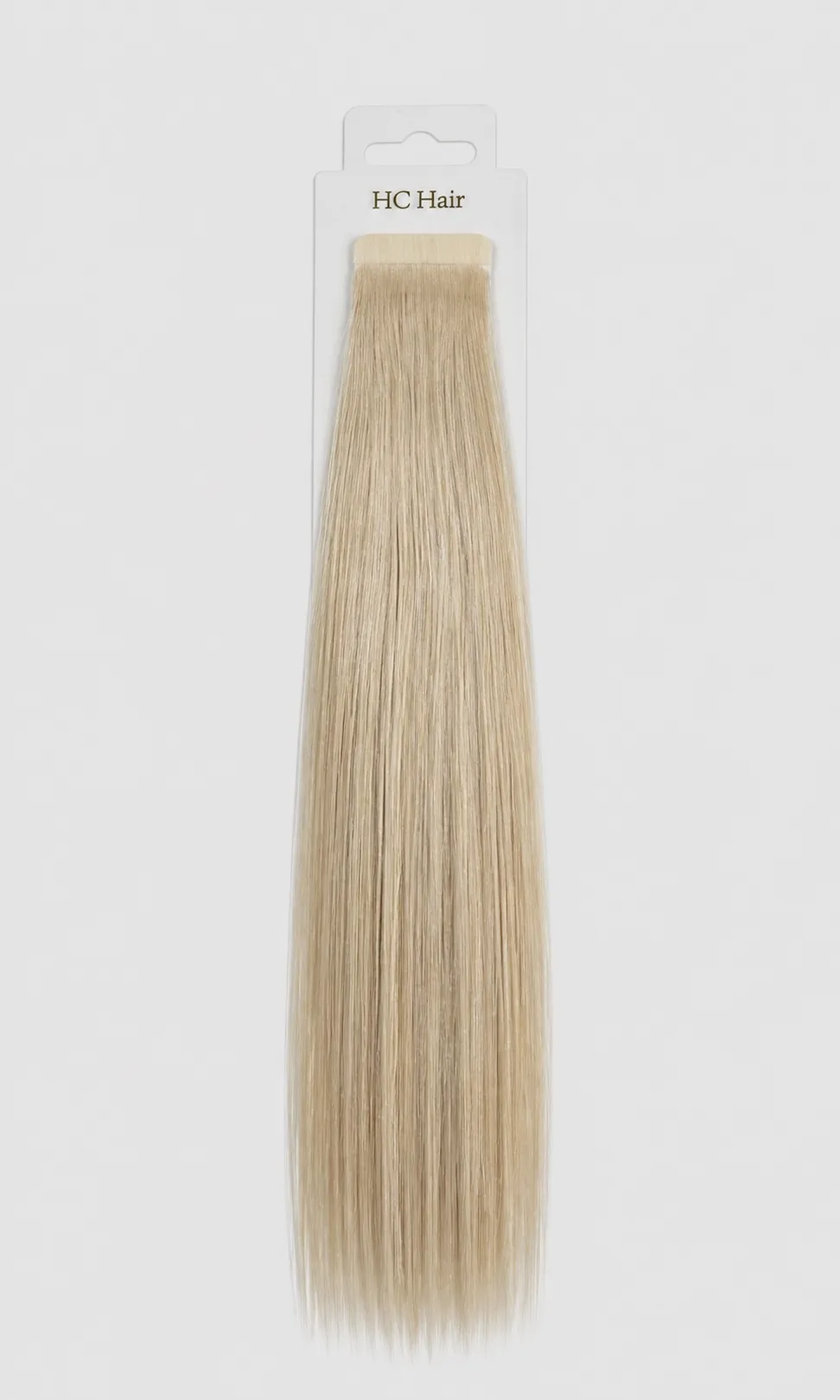 Tape extensions 55 cm - Europeisk hår - Lys blond #613