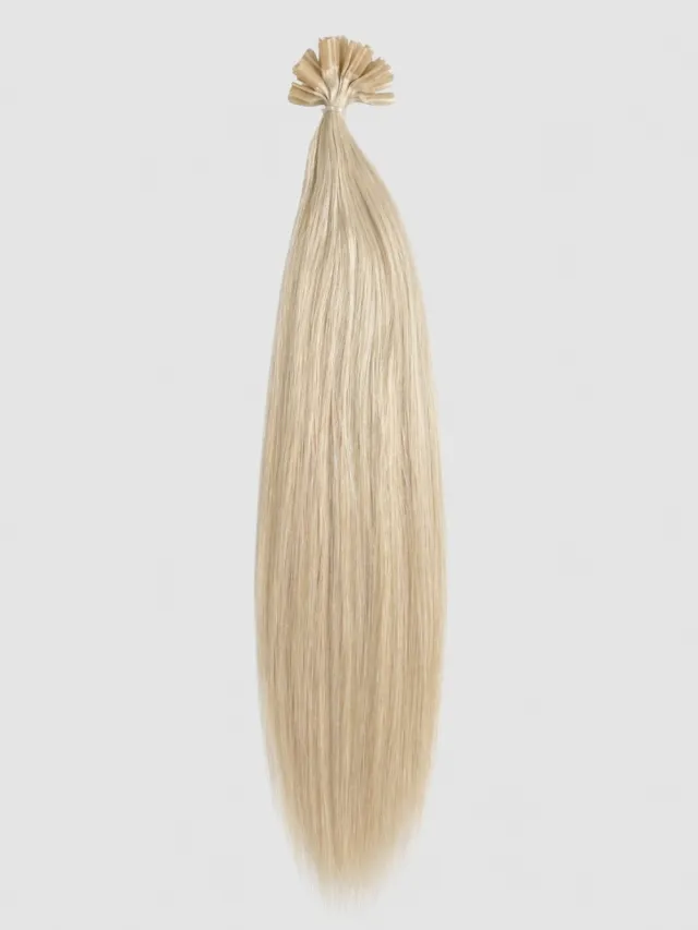 PLATINABLOND #60 - Europeisk Keratin 55 cm