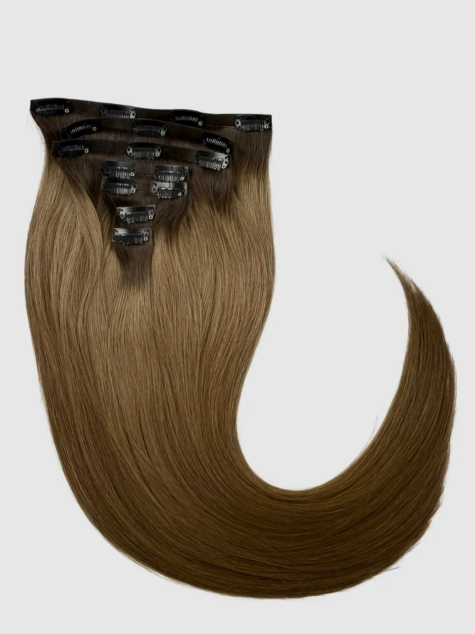 Invisible clip on extensions - Ombre 2/6
