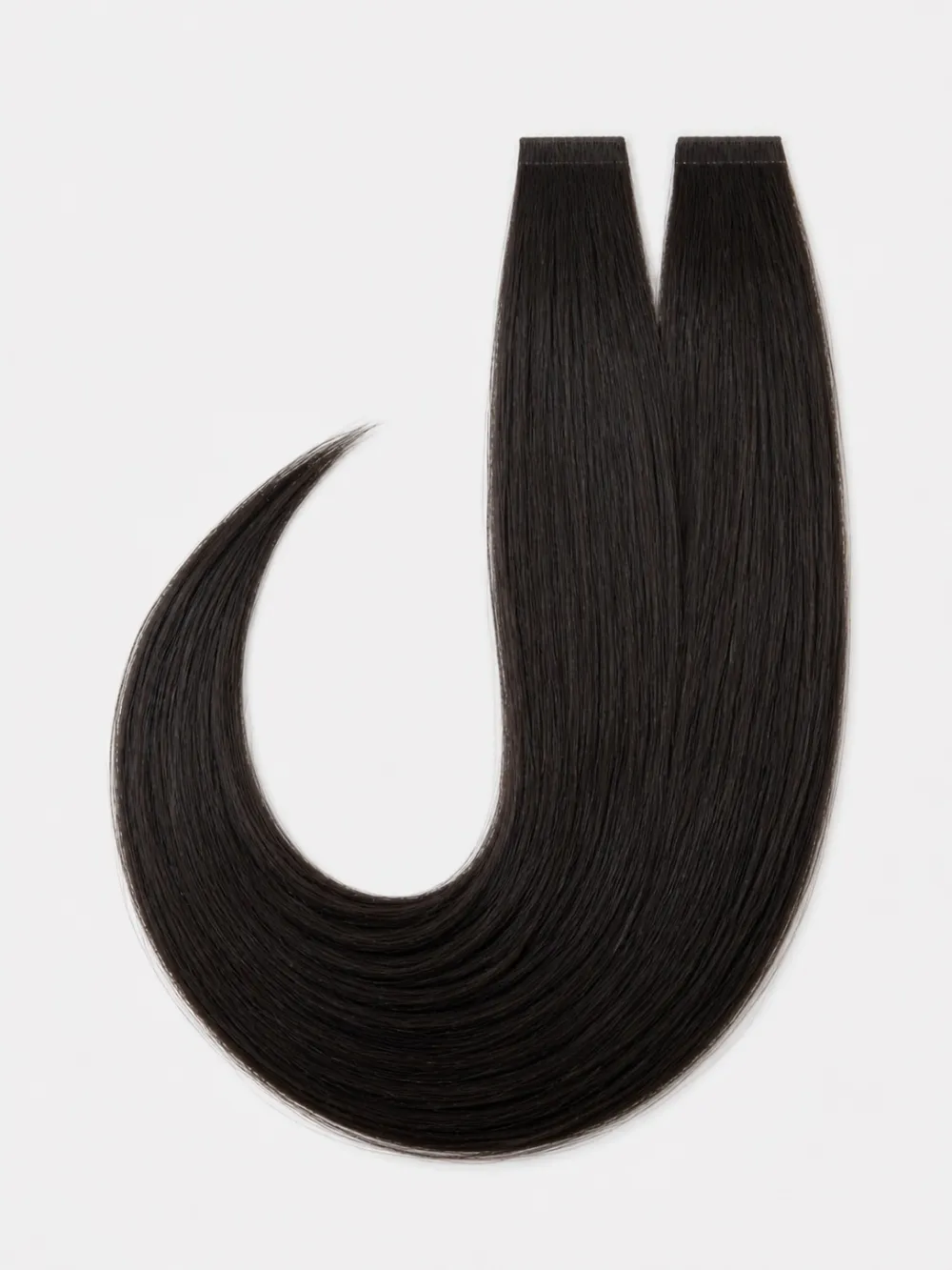 Pro Invisible tape extensions 55 cm - Double drawn - Farge #1B
