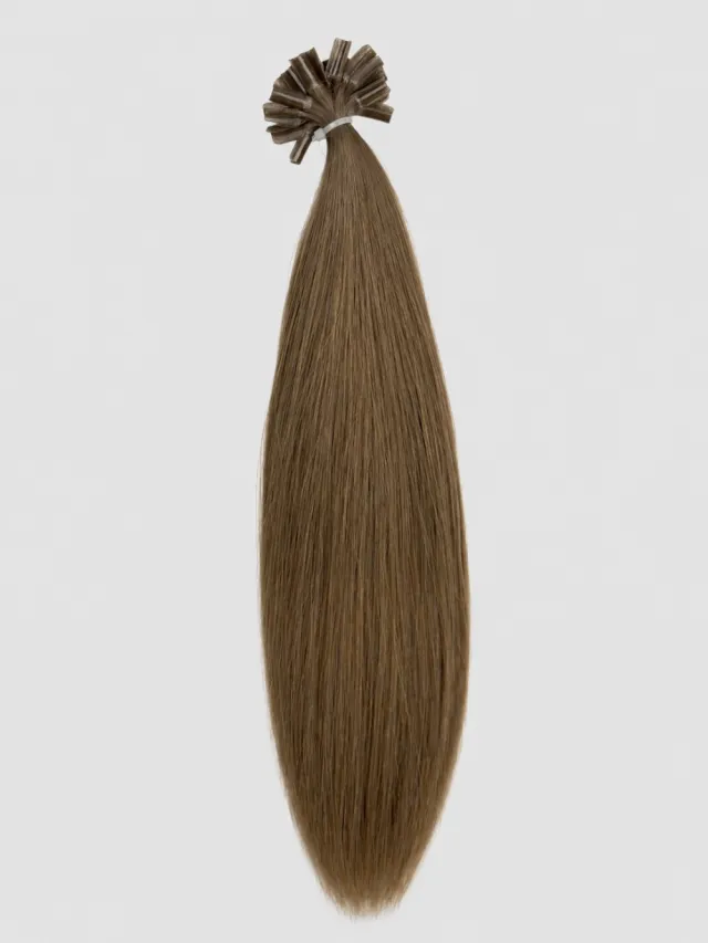 NØTTEBRUN #6 - Europeisk keratin 65 cm
