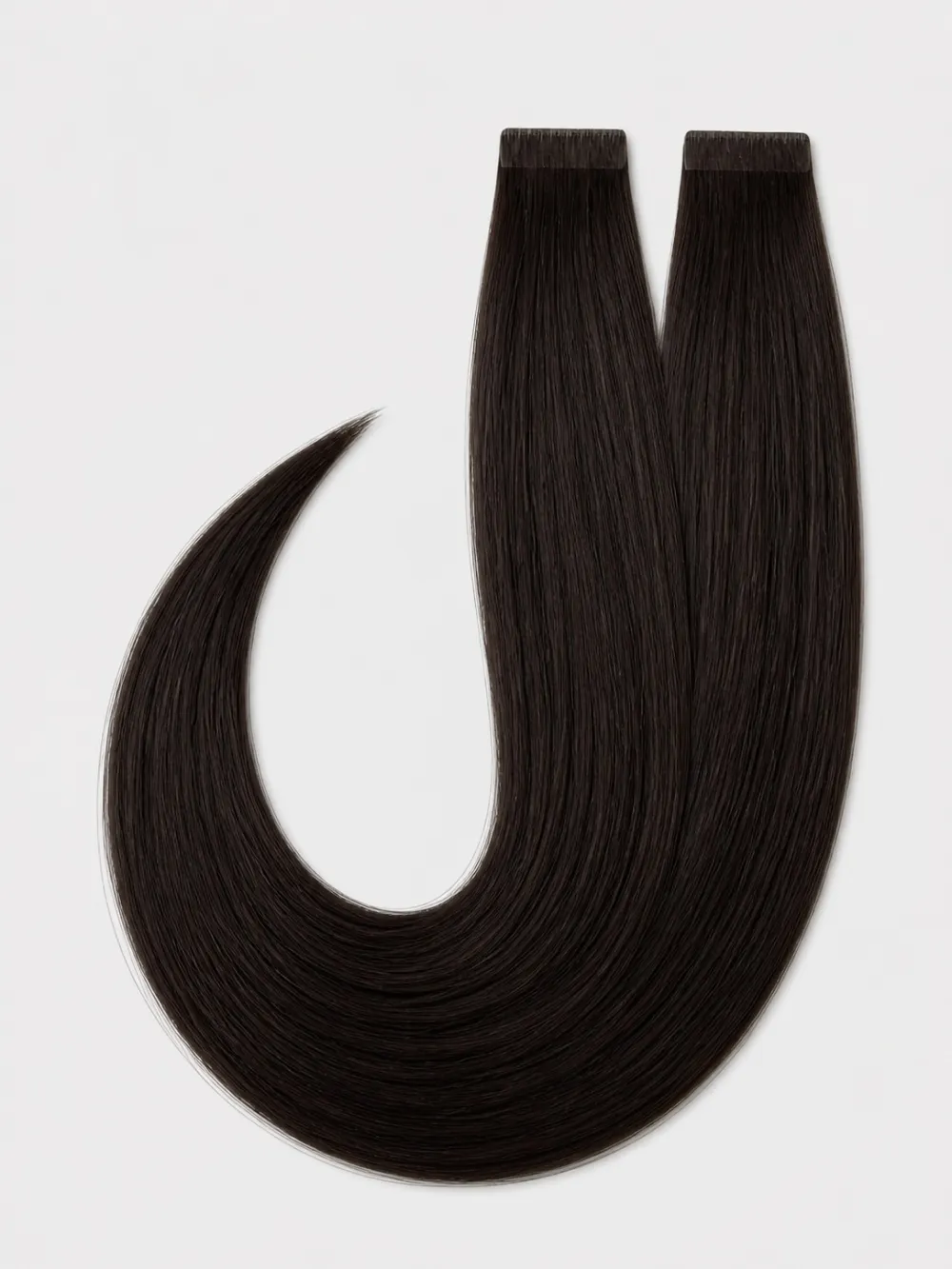 Pro Invisible tape extensions 55 cm - Double drawn - Farge #2