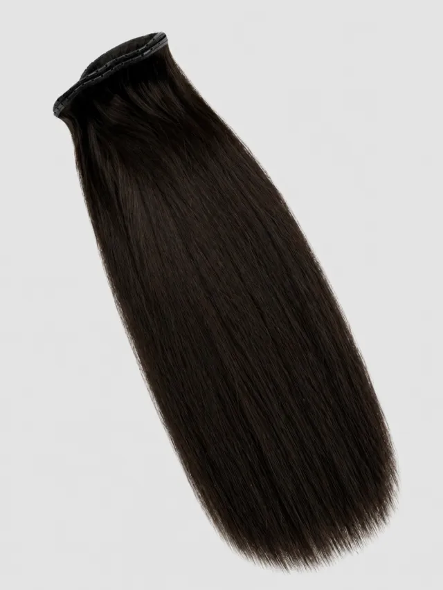 Sort/Brun #1B - Butterfly Weft 55 CM / 100 G