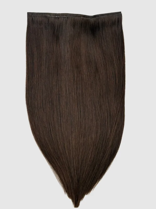 Mørkebrun #2 - Invisible Tape Weft 45 CM / 60 G