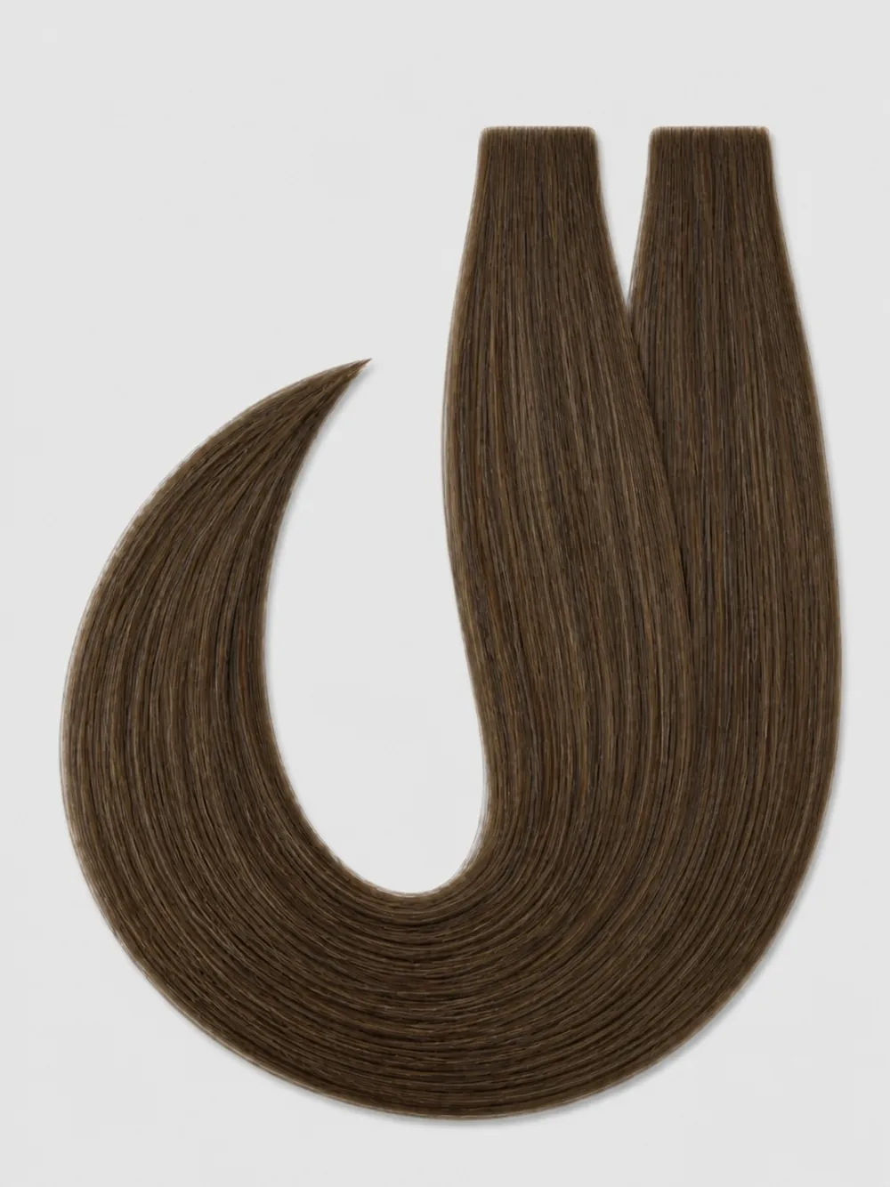 Pro Invisible tape extensions 55 cm - Double drawn - Farge #6
