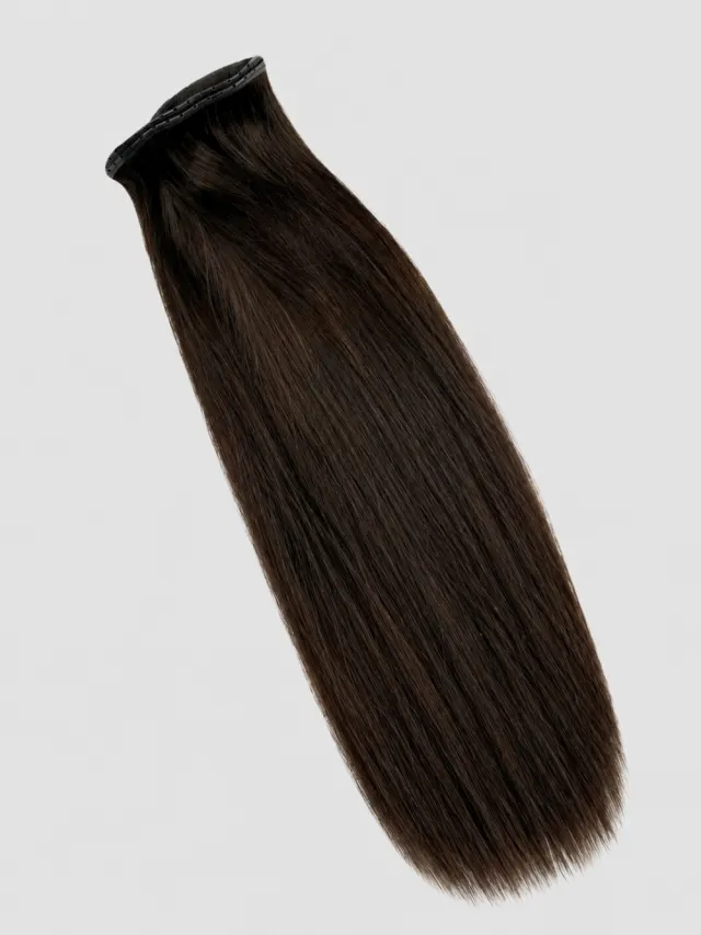 Mørkebrun #2 - Butterfly Weft 55 CM / 100 G