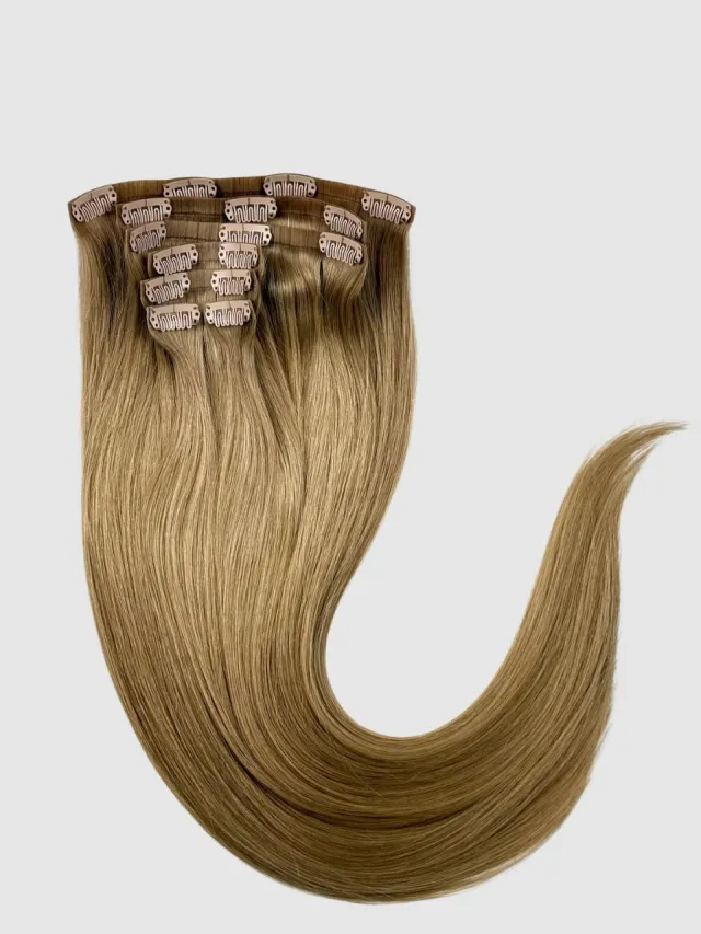 ASKEBLOND #8 - Invisible Clip-On 55 cm