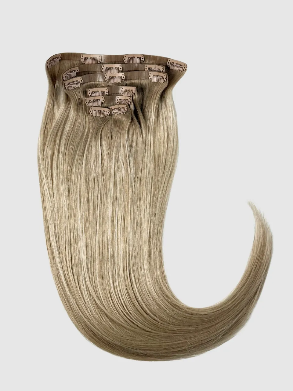 Farge Balayage C18 - Invisible Clip On Extensions