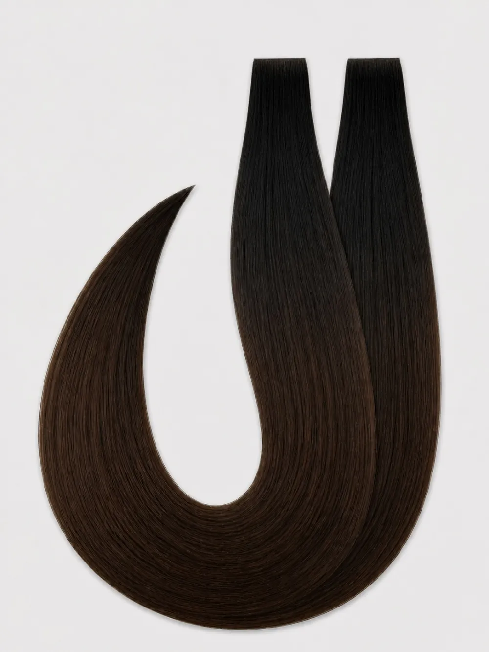 Pro Invisible tape extensions 55 cm - Double drawn - Farge #1b/#2/#4