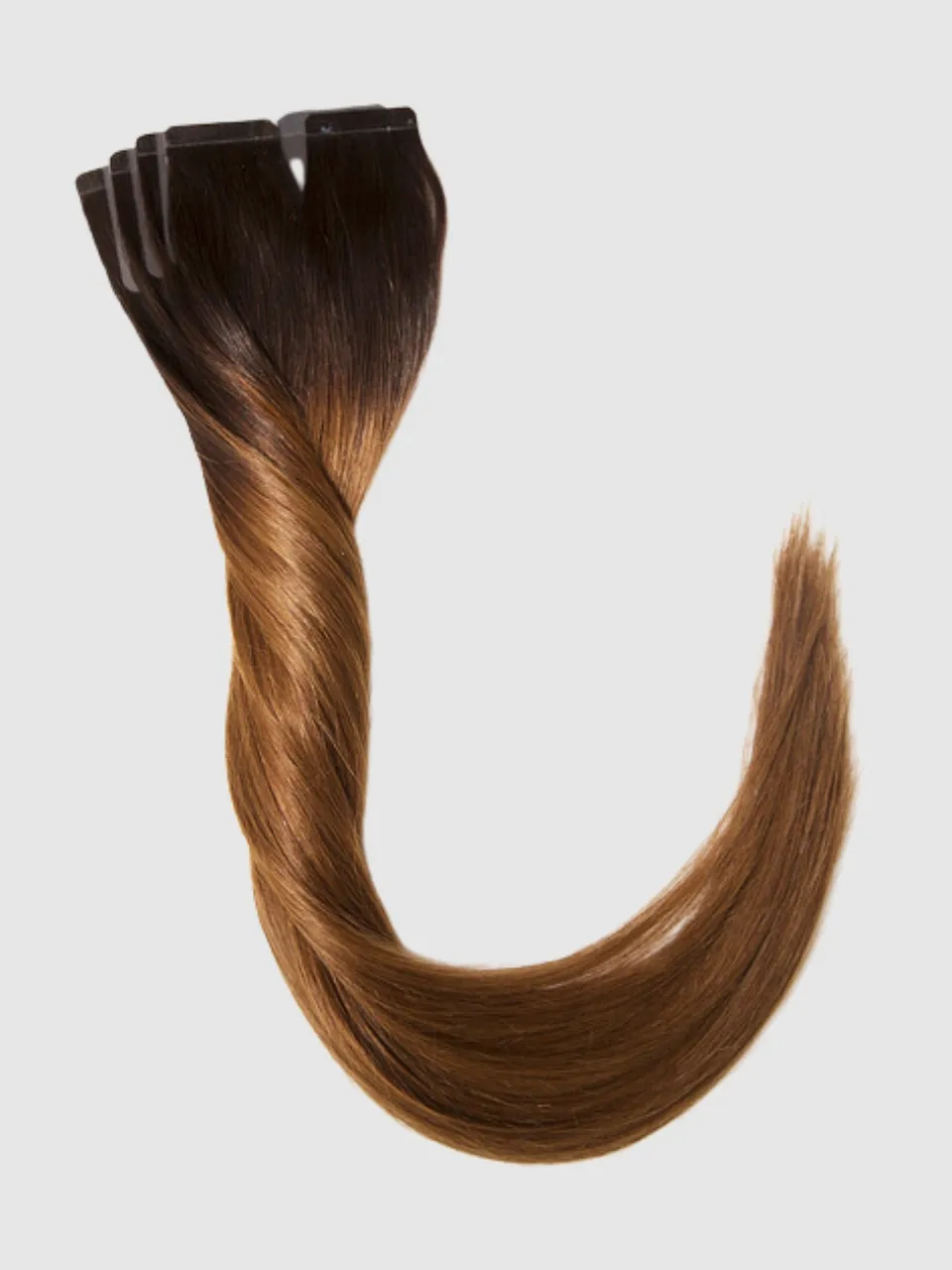 Tape extensions 35 cm - Europeisk hår - Ombre #2/#6