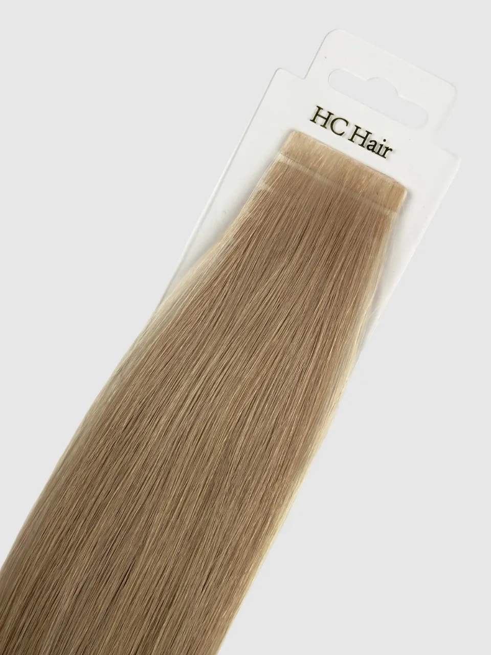 Naturlig blond Farge 16 - Invisible tape extensions 55 cm