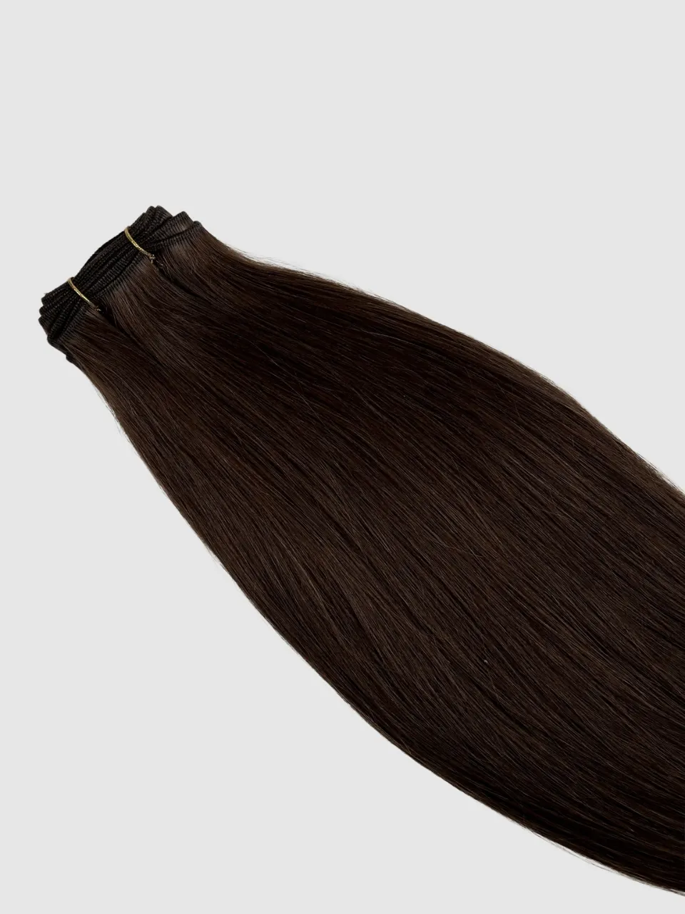 Hair weft - Hårtrense - Farge Mellombrun #3