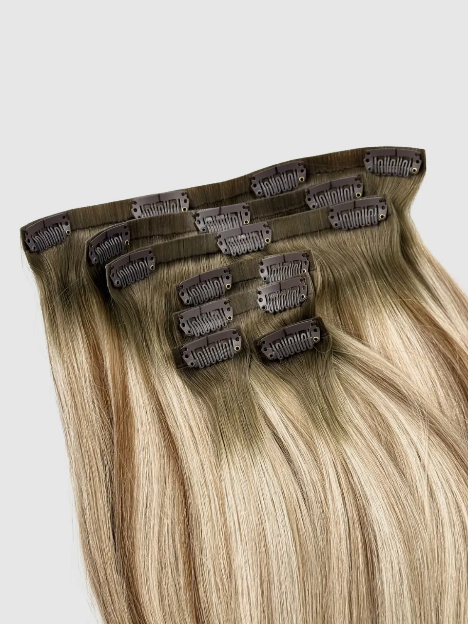 Invisible clip-on extensions - Farge Balayage C21