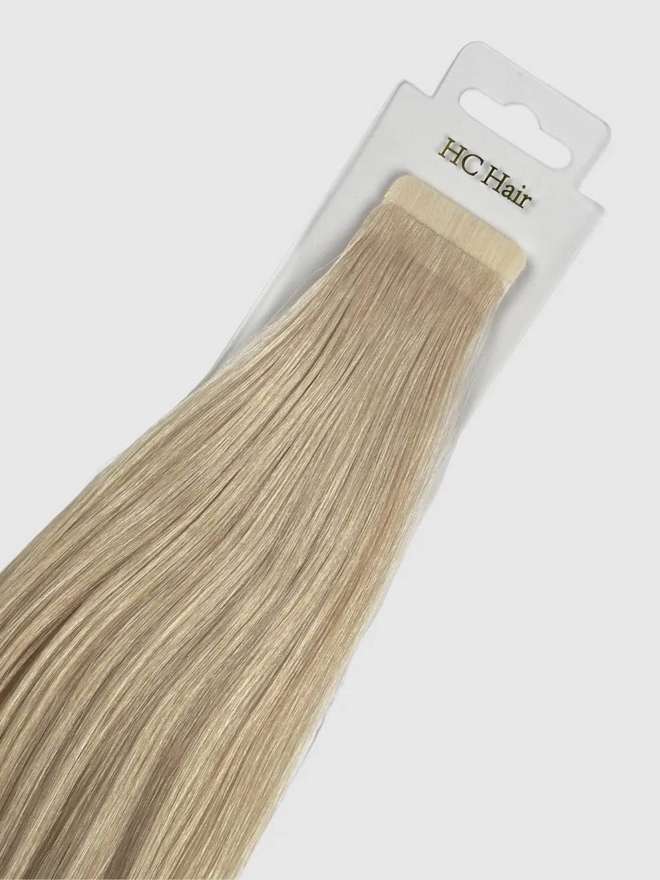 Tape extensions 45 cm - Europeisk hår - Lys blond #613
