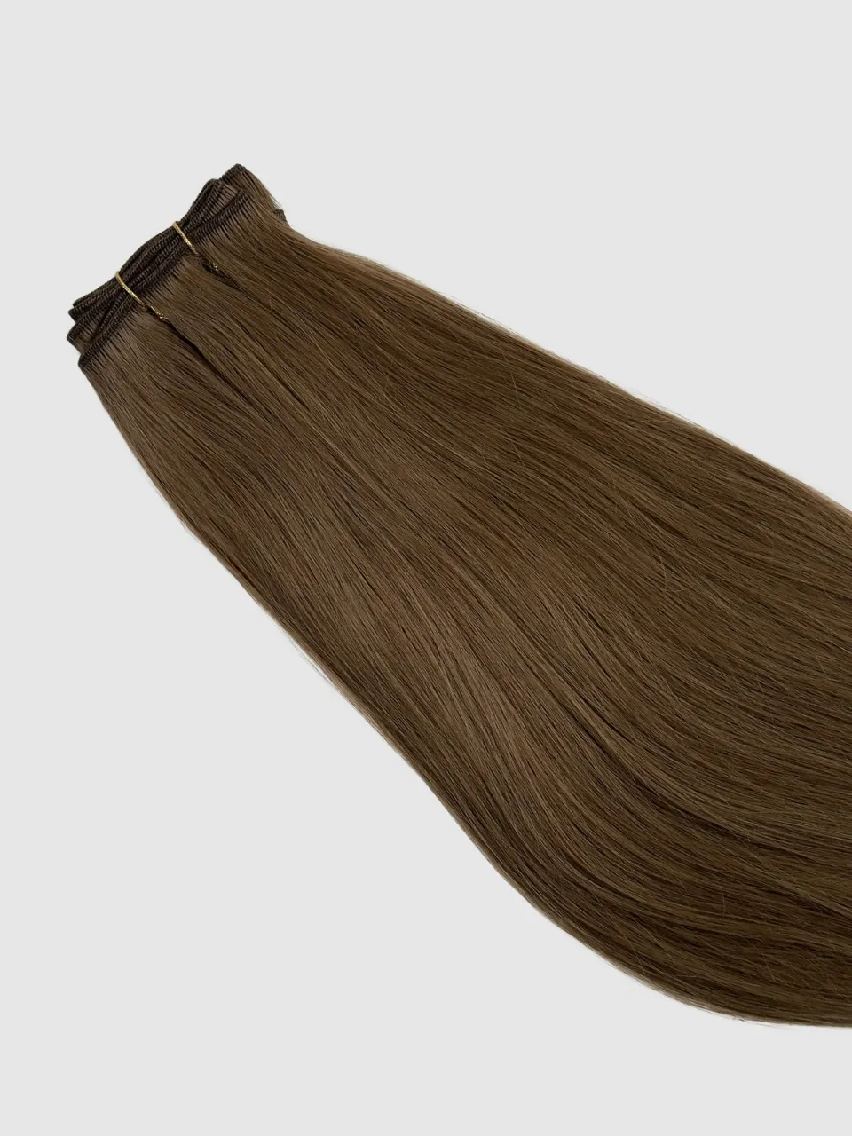 Weft hair - Hårtrense - Nøttebrun #6